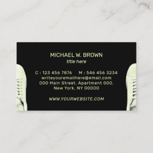 Sneakschoenen Sport neon-sportkleding Visitekaartje