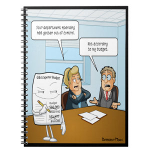 Sneaky Budget Funny Notebook Notitieboek