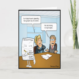 Sneaky Budget Grappige Verjaardag Kaart