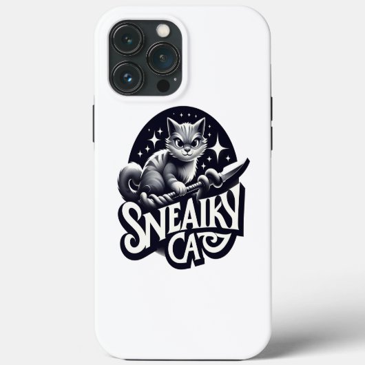 Sneaky cat Case-Mate iPhone case (Achterkant)
