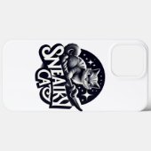 Sneaky cat Case-Mate iPhone case (Achterkant (horizontaal))