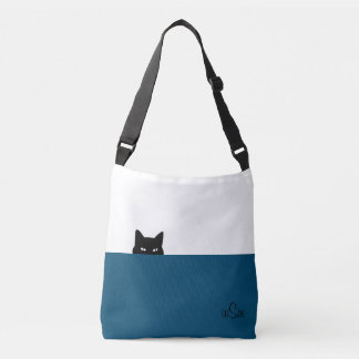 Sneaky Cat Crossbody Bag Tas