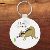 Sneaky Chipmunk Sleutelhanger (Voorkant)