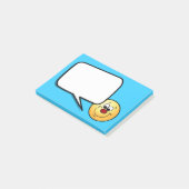 Sneaky Face Grumpey Post-it® Notes (Schuin)