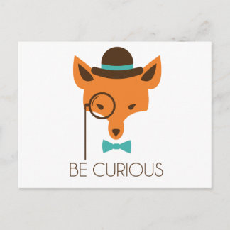 Sneaky Fox Briefkaart