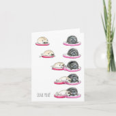 Sneaky Kiss carlin carte d'amour (Devant)