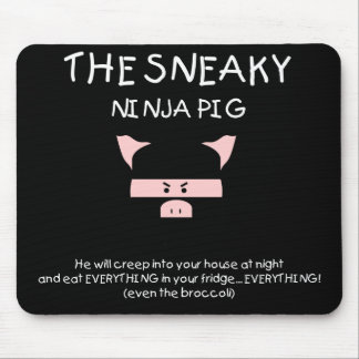 Sneaky Ninja Pig Muismat