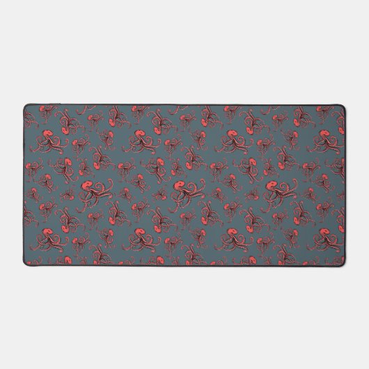 Sneaky Octopus Pattern Bureaumat (Voorkant)