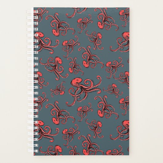 Sneaky Octopus Pattern Planner (Voorkant)