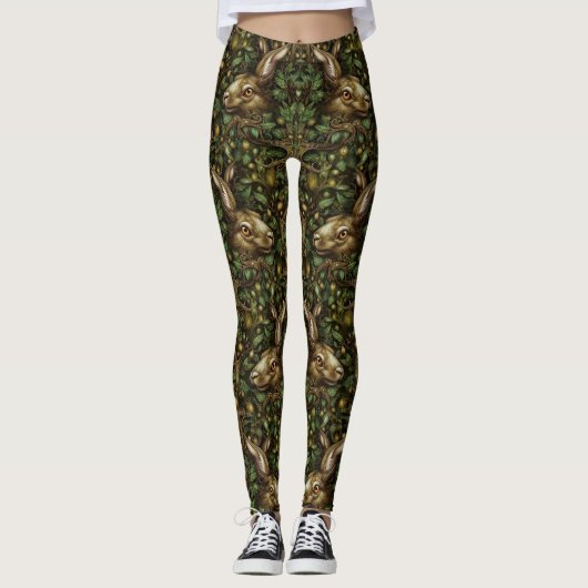 Sneaky Peking Hare Leggings - Cute (Voorkant)