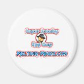 Sneaky rode ogen magneet (Voorkant)