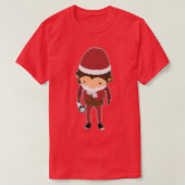 Sneaky Sasquatch kerstkerstkerstkerstkerstkerstman T-shirt (Design voorkant)