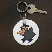 Sneaky Spy Undercover Keychain