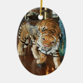Sneaky Tiger Keramisch Ornament