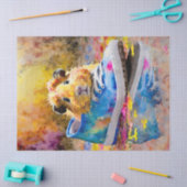 Sneaky Vriend, Kleurrijk Cavia Tissuepapier (Craft)