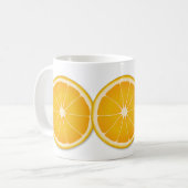 Snede van de zon koffiemok (Voorkant links)