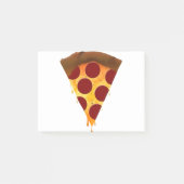 snede van peperoni pizza post-it® notes (Voorkant)