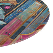 SNEDEBORD - Weelderig Art Deco ontwerp uit de jare Snijplank (Hoek)