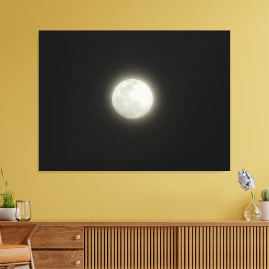 SNEE MOON CANVAS AFDRUK (Insitu (Woonkamer))