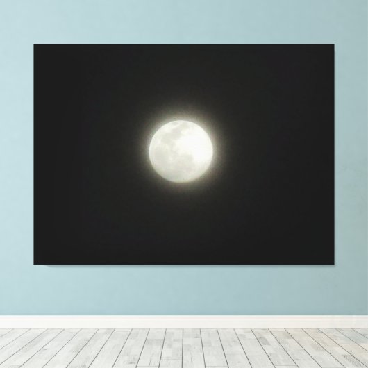 SNEE MOON CANVAS AFDRUK (Insitu (Houten vloer))