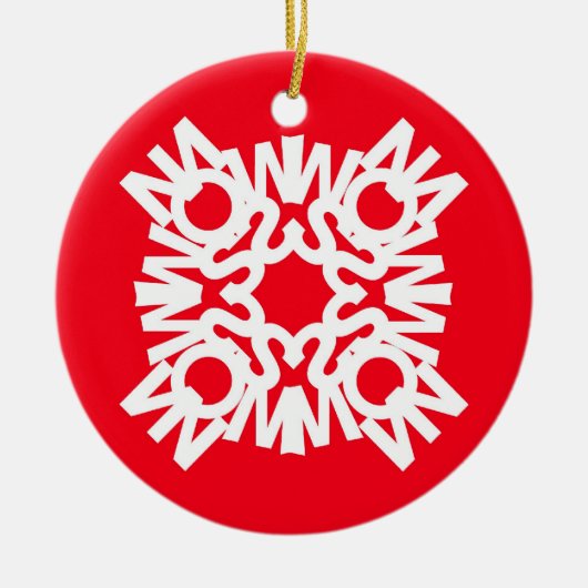 SNEE Ornament Red 1 (Voorkant)