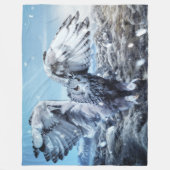 SNEE OWL FLEECE DEKEN (Voorkant)