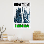 SNEE WHITE INDICA POSTER (Keuken)