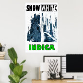 SNEE WHITE INDICA POSTER (Thuiskantoor)