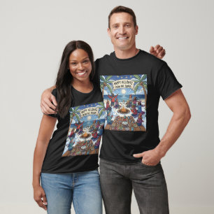 Sneeuw aan de kust t-shirt