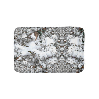 Sneeuw Abstract Badmat