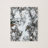 Sneeuw Abstract Legpuzzel (Verticaal)