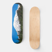 Sneeuw bedekt Mount Rainier landschap Skateboard (Voorkant)