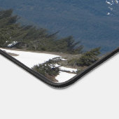 Sneeuw bedekt Olympisch Bergen Landschap Bureaumat (Hoek)