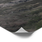 Sneeuw bedekt vulkaanlandschap Mount St Helens Poster (Hoek)