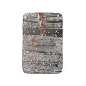 sneeuw bedekte eikenbomen WinterNatuur fotografie Badmat (Voorkant Verticaal)