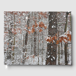 sneeuw bedekte eikenbomen WinterNatuur fotografie Gastenboek