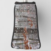 sneeuw bedekte eikenbomen WinterNatuur fotografie Golfheadcover (Draai 90)