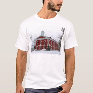 Sneeuw bij het gerechtshof t-shirt