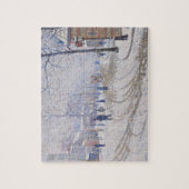 Sneeuw, Boulevard de Clichy, Parijs, 1886 Legpuzzel (Verticaal)