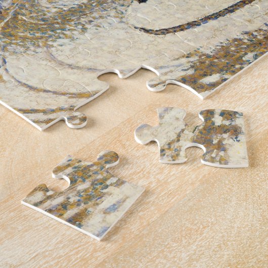 Sneeuw, Boulevard de Clichy, Parijs door Paul Sign Legpuzzel (Zijkant)