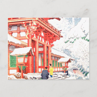 sneeuw briefkaart
