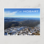 sneeuw briefkaart (Voorkant)