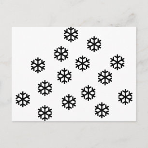 sneeuw briefkaart