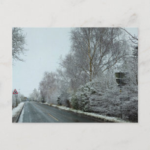 sneeuw briefkaart