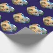 sneeuw cadeaupapier (Hoek)