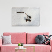 sneeuw canvas afdruk (Insitu (Woonkamer))