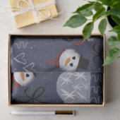 Sneeuw dag tissuepapier (Geschenk)