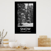 SNEEUW Demotivational Poster (Keuken)