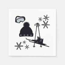 Sneeuw design van verschillende items