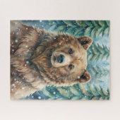 Sneeuw Dieren Puzzel (Horizontaal)